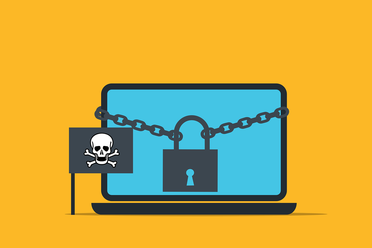 Free malware ransomware scam vector